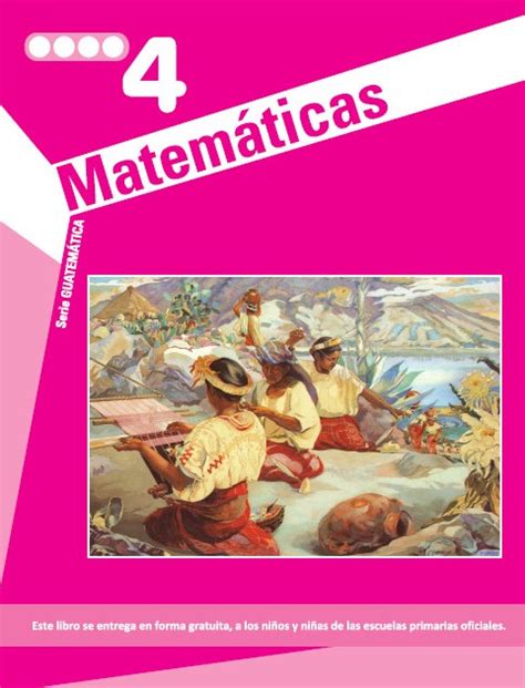 Libro De Actividades Y Ejercicios De Matemáticas Para Cuarto Grado