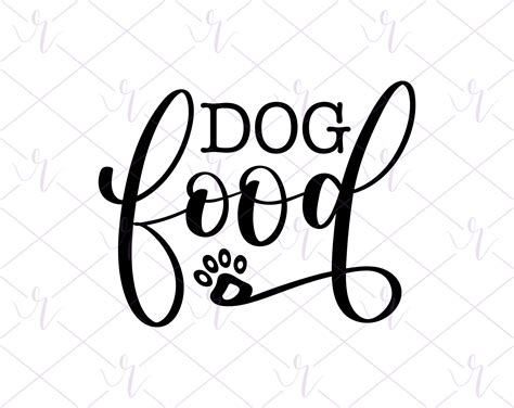Dog Food Decal
