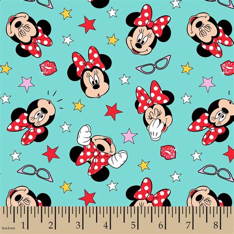 Minnie Mouse Being Silly Minnie Mouse Background Disney Fabric Minnie