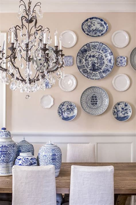 Blue And White Wall Plates Clagett