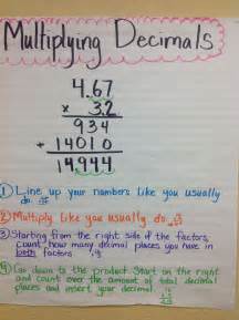 Then we do the (now easy) multiplication Multiplying Decimals Anchor Chart | Math, Fifth grade math, Math lessons
