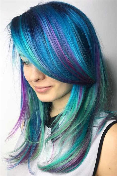 Magical Mermaid Hair Ideas Mermaid Hair Mermaid Hair Color Hair Styles