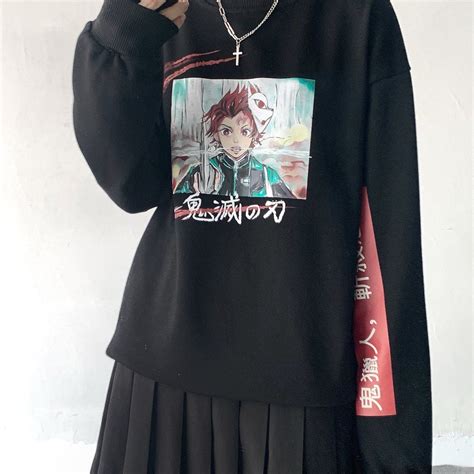 Maybe you would like to learn more about one of these? DEMON SLAYER: KIMETSU NO YAIBA Anime Sweater yc22167 ...