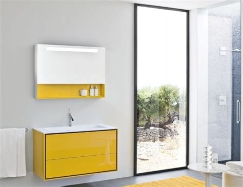 Get the best info about modern yellow bathroom vanity inside the african bathroom here.link. Frame Yellow Lacquer Vanity - Modern - Bathroom - new york ...