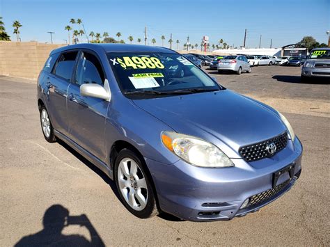 Used 2003 Toyota Matrix Xrs For Sale In Phoenix Az 85301 New Deal Pre