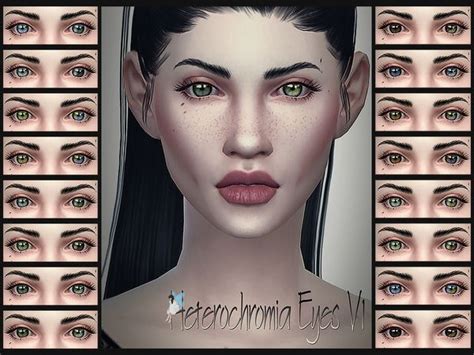 The Sims Resource Heterochromia Eyes V1 By Ms Blue Sims 4 Downloads