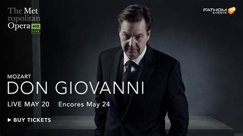 Met Opera Don Giovanni Live And Encore Movies Of Lake Worth May 20
