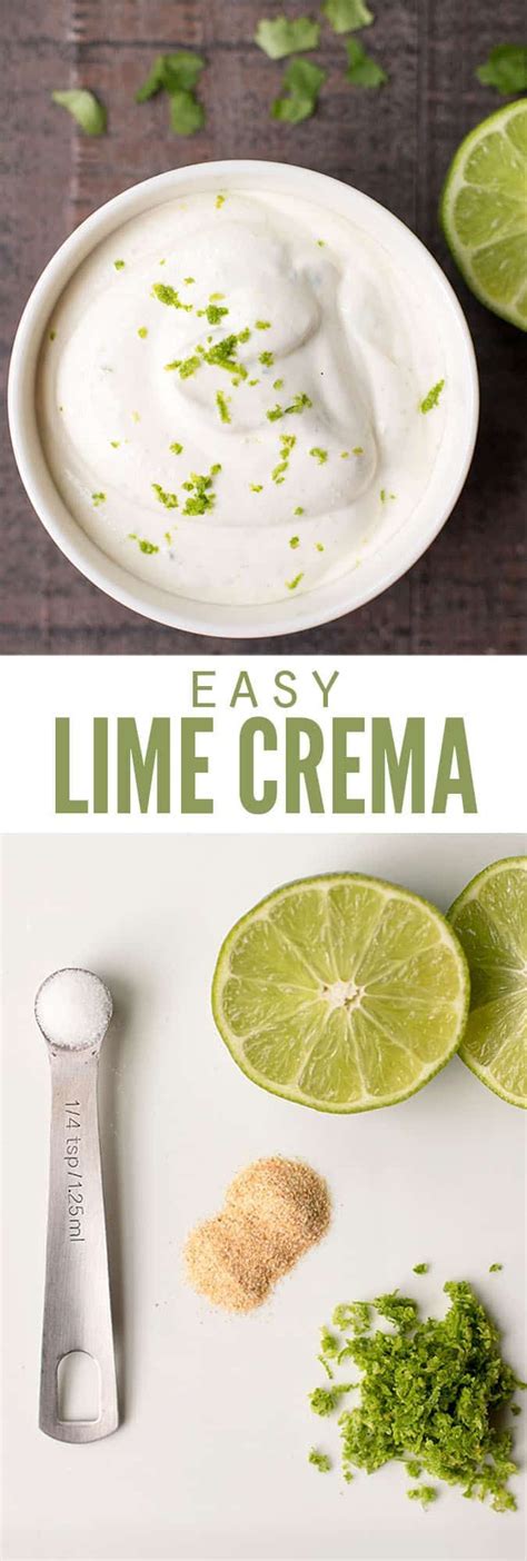 Heat tortillas according to package directions. Easy Lime Crema | Perfect for any type of tacos and ready ...
