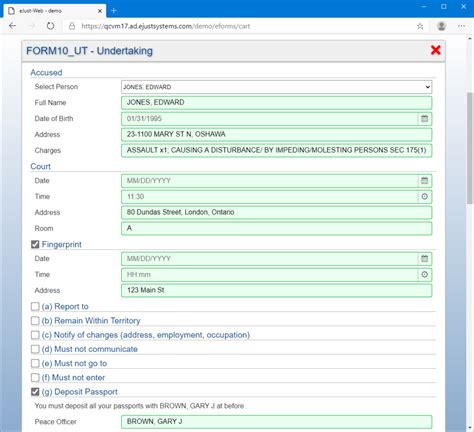 Eforms Ejust Systems