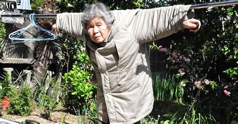 89 Year Old Grandma Kimiko Nishimoto Enjoys Taking Humorous Self