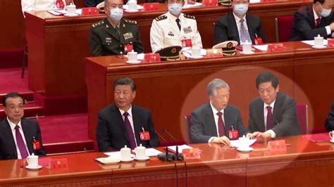 New Footage Deepens Mystery Of Xi Jinping Predecessors Forced Exit Cnn