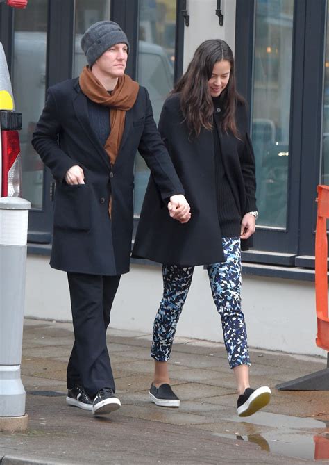 ANA IVANOVIC and Bastian Schweinsteiger Out in Cheshire 01/13/2017
