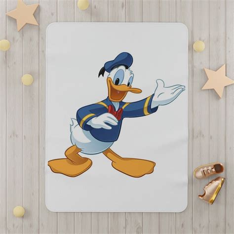 Toddler Blanket Donald Duck Etsy