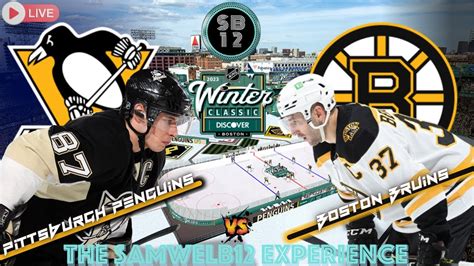 Pittsburgh Penguins Vs Boston Bruins Winter Classic Live Nhl