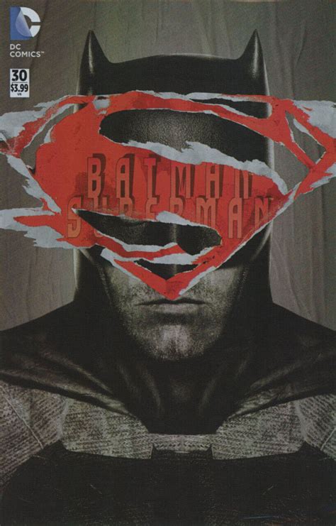 Batmansuperman 2013 30 Nm Batman V Superman Variant Cover Sealed