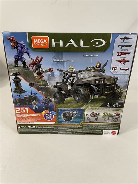 Mega Construx Halo Infinite Unsc Razorback Marines Lot Platoon Transport Ebay