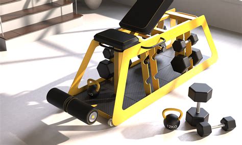 Fitbox Home Gym On Behance