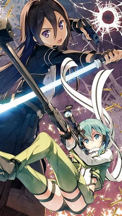 Kirito Sword Sinon Sao Anime Wallpapers 1080