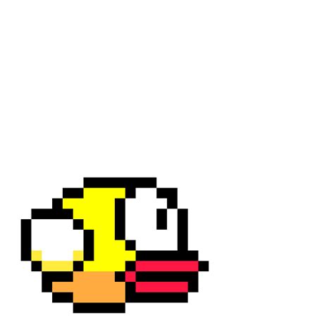 Flappy Bird Png Flappy Bird Sprite Png Transparent Png Kindpng Images