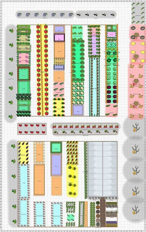 These plans have been designed using the growveg.com software, and range from small border gardens to ornate complicated plans.take a closer look at the free vegetable garden plans included here to get inspired. Vegetable Garden Plans, Designs + Layout Ideas | Family ...