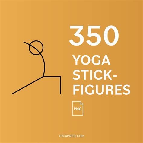 Yoga Stick Figure Poses Yoga Paper