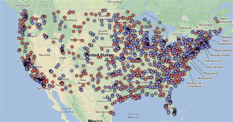 Higher Ed Data Mapping Us Colleges And Universities