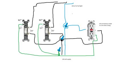 Wiring Diagram For Gfci And Light Switch