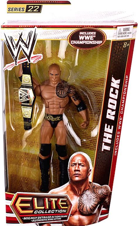 Wwe Wrestling Elite Collection Series 22 The Rock Action Figure Wwe