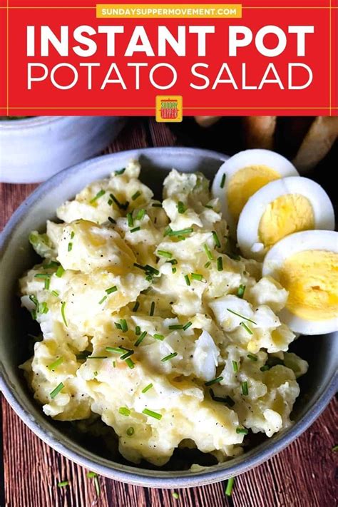 Our Creamy Instant Pot Potato Salad With Eggs Is The Best Potato Salad