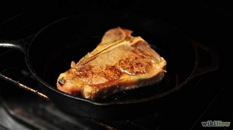 One side is the strip side (left side in the photo above) and the other is the tenderloin side (right side). 5 Easy Ways to Cook a T Bone Steak - wikiHow