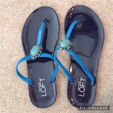 Ann Taylor Loft Jelly Flip Flops Sandals On Mercari Jelly Flip Flops Flip Flop Sandals