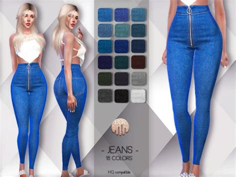 The Sims Resource Jeans Bd65 By Busra Tr Sims 4 Downloads