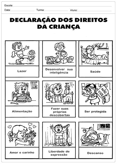 Atividade Sobre Direito E Deveres