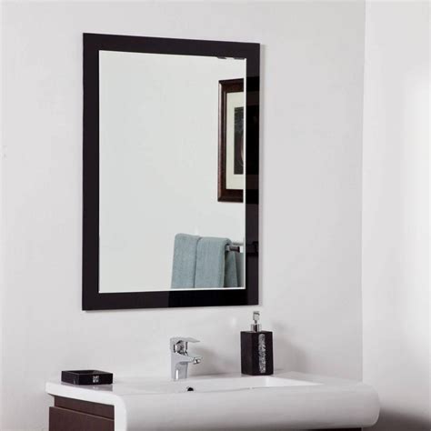 Modern bathroom mirror edge and sizes. 20 Best Ideas Modern Framed Mirrors | Mirror Ideas