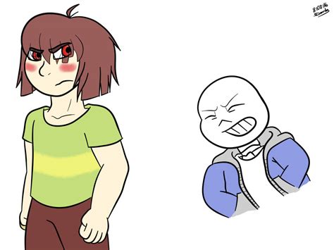 Pacific Rundertale — Chasriel Chara And Sans Bad Time Doudy Mun Some