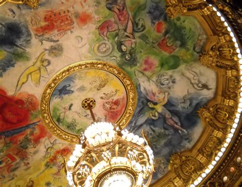 Marc chagall was born in belarus in 1887, developing an early interest in art. The ceiling of the Paris Opera House, painted by Chagall ...