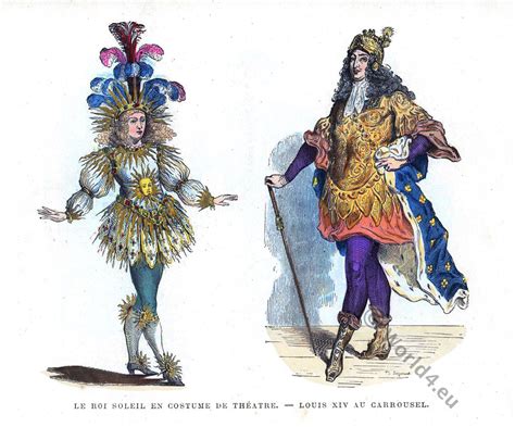 The Sun King In Theater Costume Louis Xiv At The Carrousel