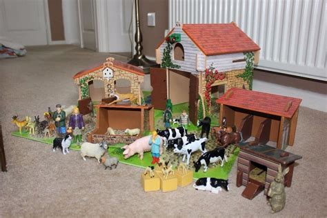 Elc Wooden Farm Set Plus Farm Animals Toy In Eaton Ford
