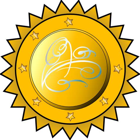 Certificate Seal Clip Art