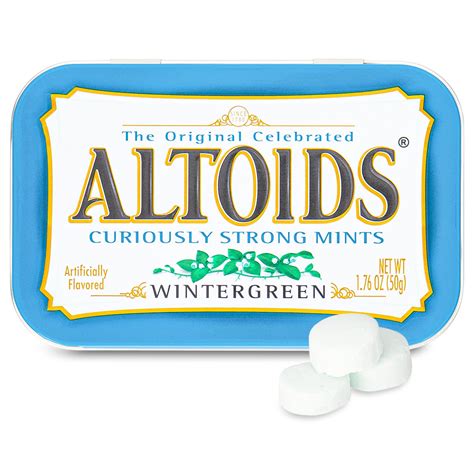 Altoids Wintergreen Curiously Strong Mints Retro Candy Funhouse Ca