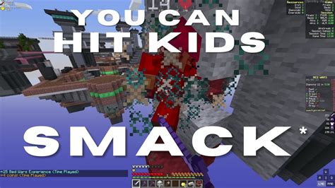 Smacking Bedwars Noobs In A Very Professional Way Youtube