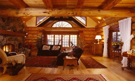 Log Cabin Interior Decorating Log Cabin Interior Log