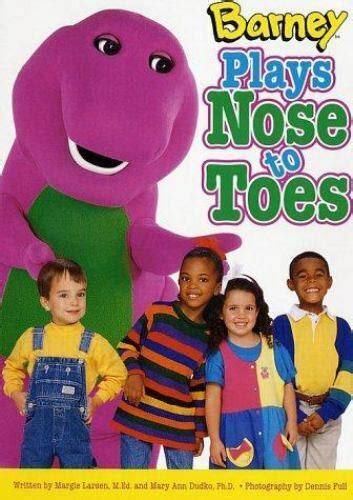 Barney Ser Barney Plays Nose To Toes By Margie Larsen And Lyrick