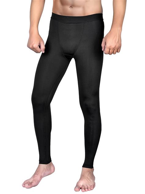 Mens Compression Pants Cool Dry Sports Baselayer Running Leggings Yoga Walmart Com
