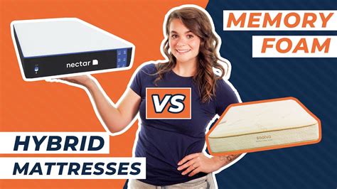 hybrid vs memory foam mattresses which should you pick youtube