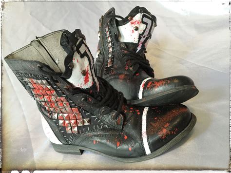 Custom Rocker Boots From Chad Cherry Clothing Botas Tenis