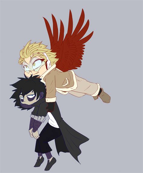 Dabi And Hawks In A Poly Relationship My Hero Academia Manga Headcanon
