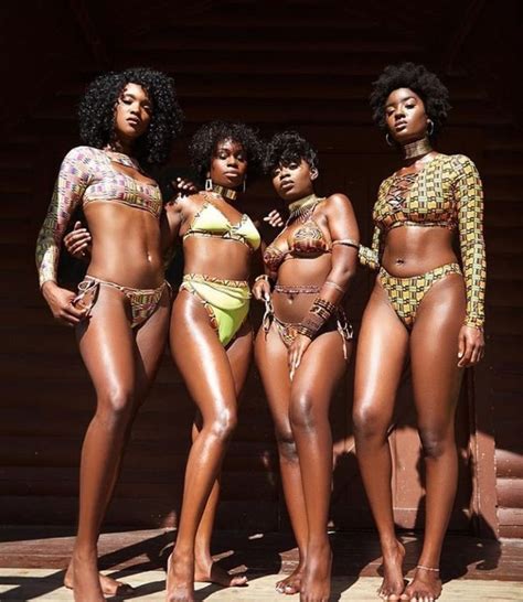 Melanin Power Beautiful Black Women Dark Skin Black Beauties