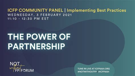 THE POWER OF PARTNERSHIP - YouTube