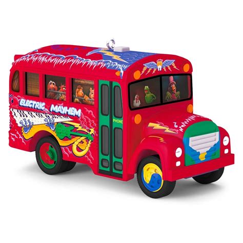 2016 Electric Mayhem Bus The Muppets Hallmark Keepsake